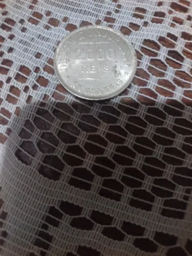 2000 Réis 1906 Prata