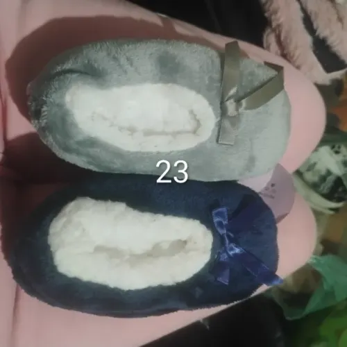 kit 2 pantufas peluciado infantil 