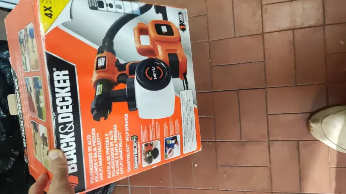 Pistola de pintura black decker