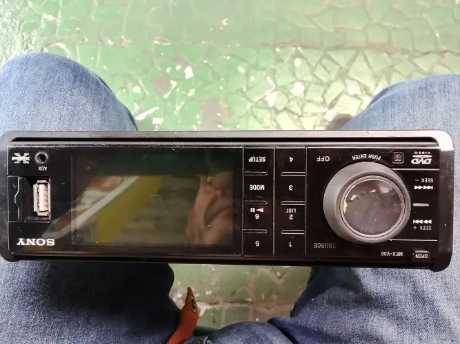 Dvd automotivo sony, c/ tv