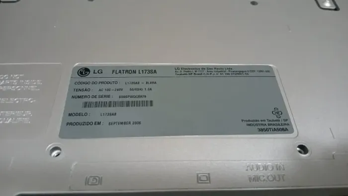 Monitor Retro LG Faltron