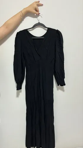 Vestido social preto