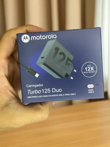 Carregador 125 Duo Motorola USB-C para USB-C an18