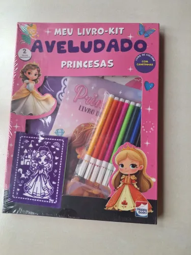 Meu Livro-kit Aveludado Princesas