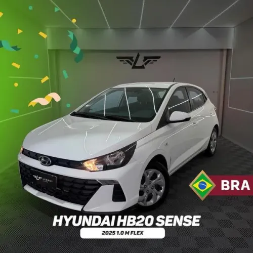 Hyundai HB20 Sense 1.0 Flex 12V MEC 2025