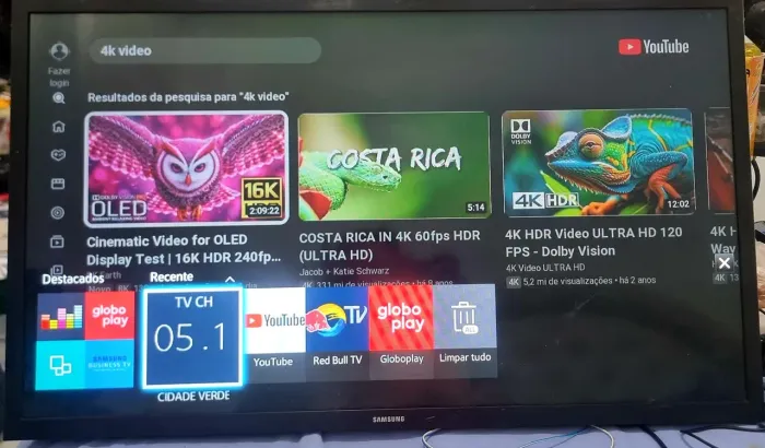 Smart TV Samsung 32" Full HD Wi-Fi