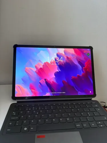 Lenovo Tab P12 128GB + Teclado Original - Estado de Novo