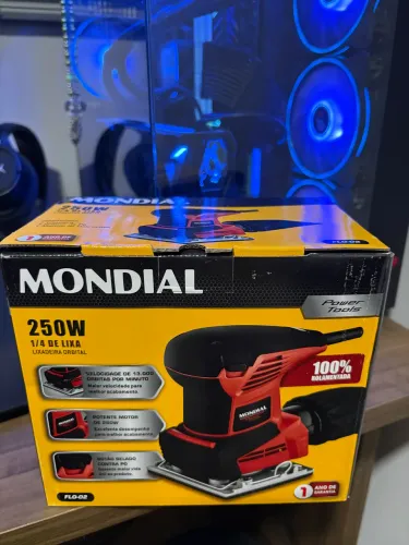 Lixadeira Orbital Mondialy Power Tools FLO-02 - Novo/Lacrado