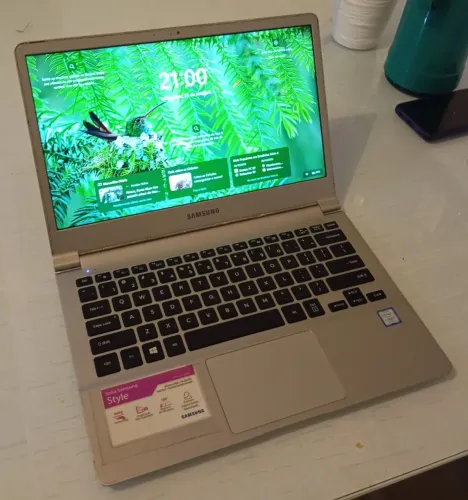 Notebook Samsung i7 7ª Geração 8GB DDR4 SSD 256 GB