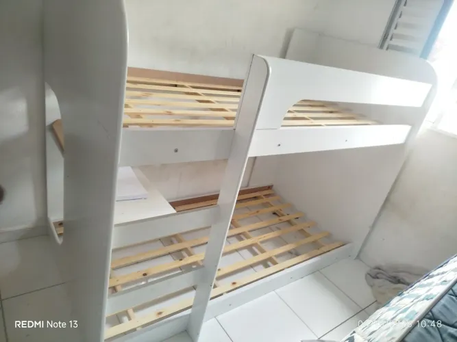 Vendo Beliche MDF 400 reais outro troco por cama box solteiro