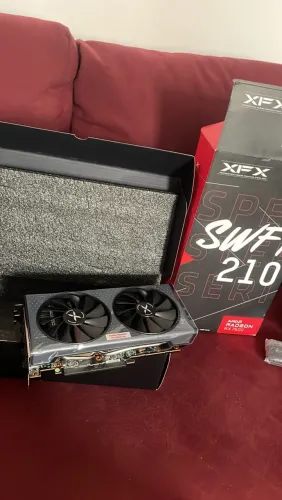 placa de video rx 7600(1 mês de uso)