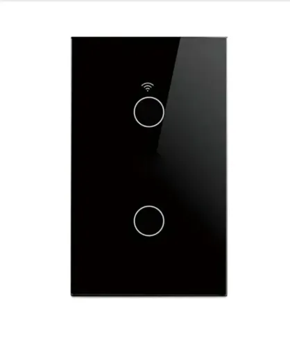 Interruptor Inteligente 2 Botões ou 1 Botão Tuya Smart Life Touch Wifi Rf 433mhz