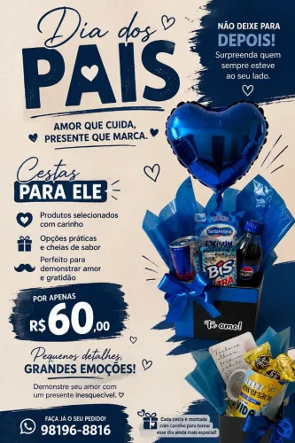 CESTAS DE DIA DOS PAIS