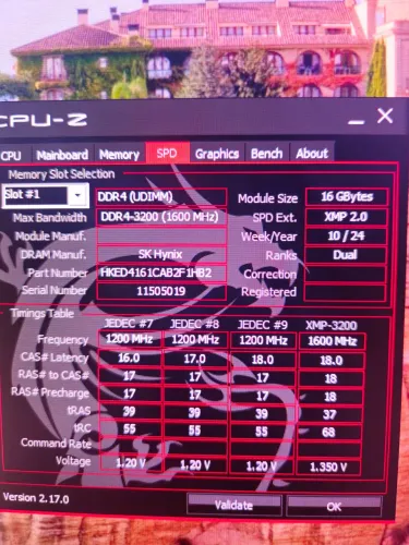Memória Ram DDR4 3200Mhz