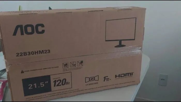 MONITOR AOC 120HZ LACRADO COM NOTA