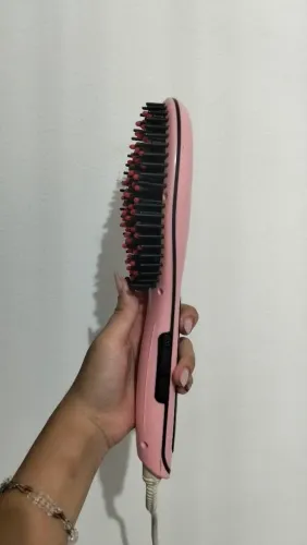 Escova alisadora elétrica modelo Fast Hair Straightener HQT-906