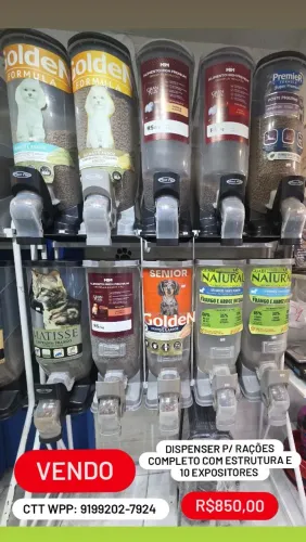 Expositor para ração 