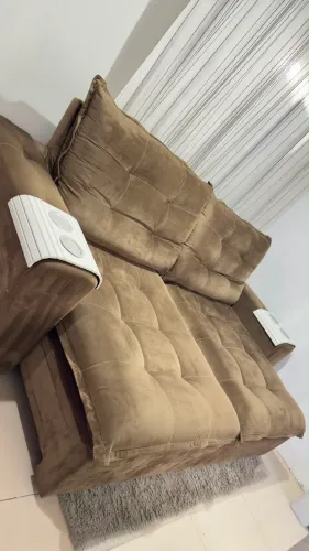 SOFÁ SUPER CONFORTÁVEL RETRÁTIL E RECLINÁVEL ENTREGO GRÁTIS