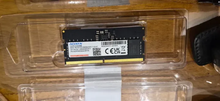 MEMÓRIA RAM SODIMM 8GB 5600 ADATA