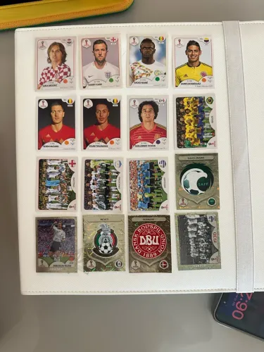 Figurinhas Copa 2018