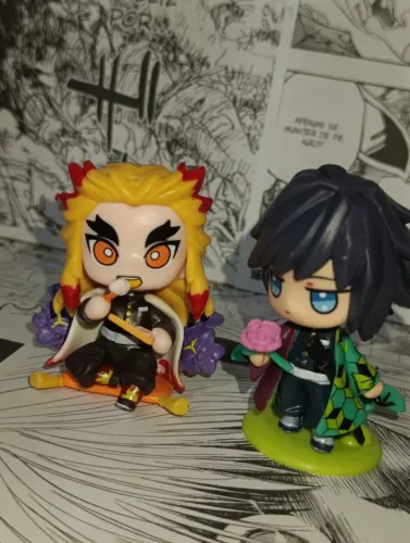 OPORTUNIDADE | Kit Chibi Rengoku e Tomioka Demon Slayer