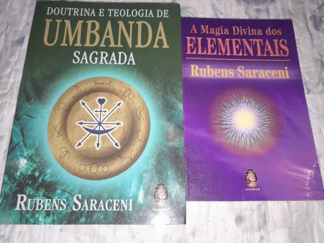 Doutrina e Teologia de Umbanda Sagrada + A Magia Divina dos Elementais -R. Saraceni DDAY50