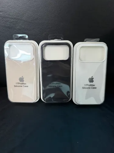 kit 3 capas de silicone para iphone 17 promax