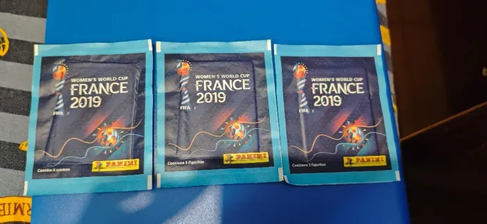 Pacotes de figurinha woman's world Cup francês 2019 Panini 