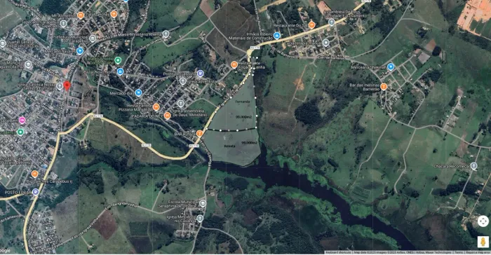 Terreno à venda na Estrada da Caxanga, Centro, Carapebus - RJ