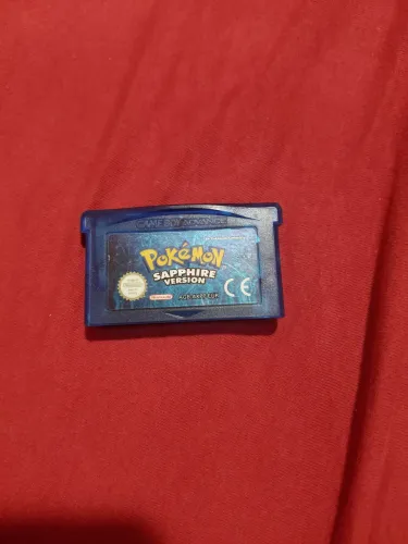 Game Boy Advance Vermelho + Pokémon Sapphire