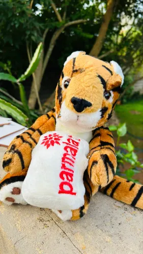 Ursinho de pelúcia - Parmalat zebra