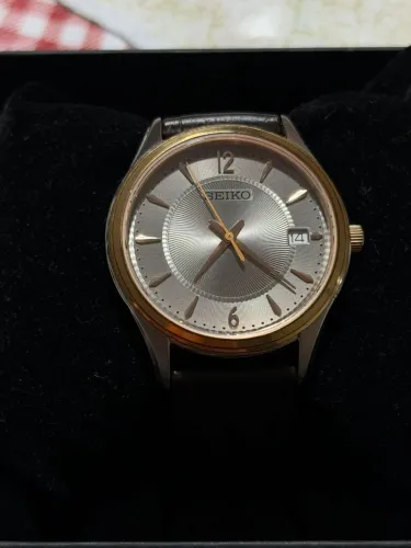 Seiko dress watch - Vidro de safira 
