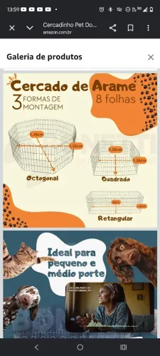 Vendo cercadinho para pets