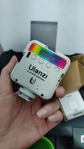 Luz LED Ulanzi VL49 RGB - Excelente estado