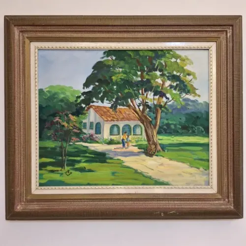 QUADRO PINTURA A ÓLEO - USADO