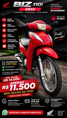 HONDA BIZ LINDA