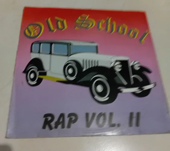 LP Old School Rap Vol 2. Vários artistas internacionais. 