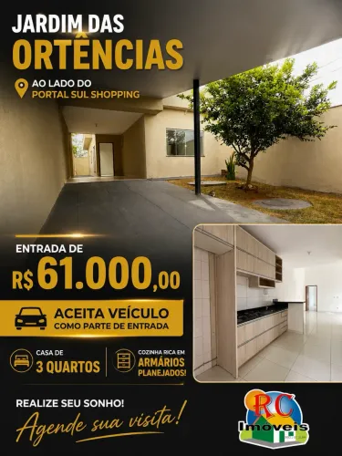 Aceita veículo como parte de ENTRADA ao lado do PORTAL SUL SHOPPING