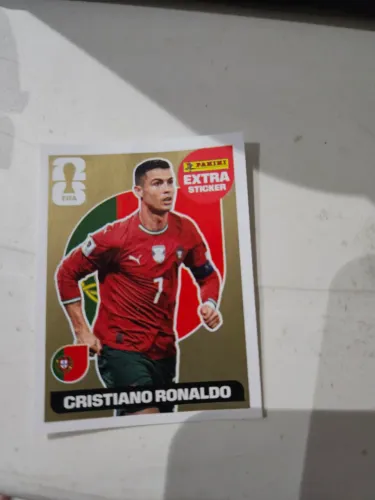 FIGURINHA LEGEND CRISTIANO RONALDO OURO!!!