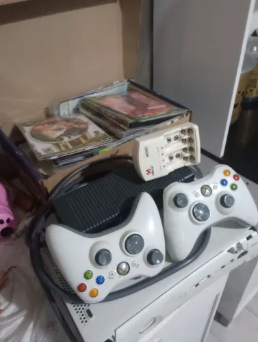 X box 360 completo usado