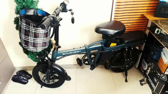 Bicicleta Elétrica Dobravel 350w 25km/h