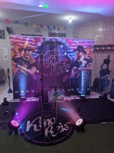 Show ao vivo - Som e iluminação