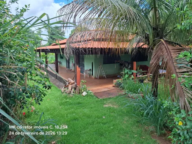 Chácara de 1.500,00 m2 em Jataizinho, com casa e acesso comunitário para o Rio Tibagi.