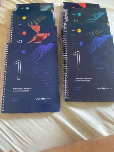 Materiais escolares editora vortex ensino médio 