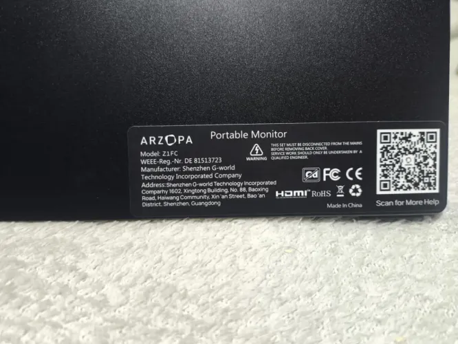 Tablet portátil semi novo com teclado individual