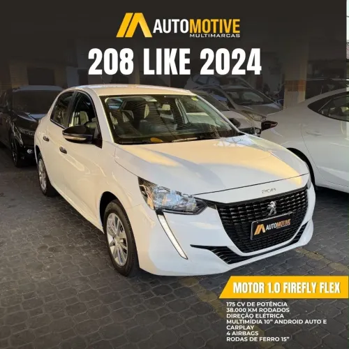 Peugeot 208 Like 1.0 Flex 6V 5P Mec. 2024