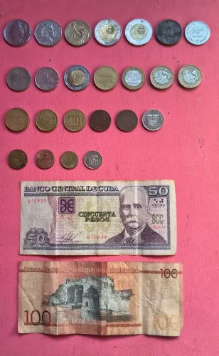 Moedas e Cédulas colecionáveis 