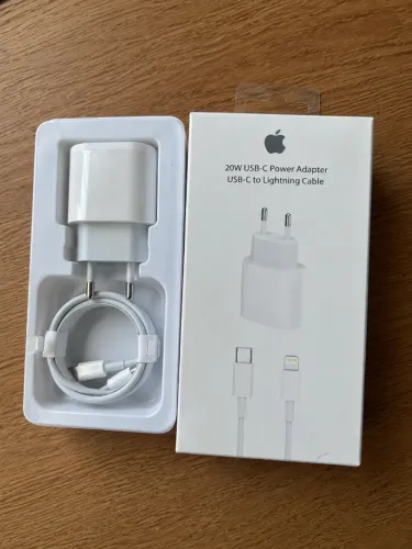 Carregador iPhone 20W Turbo Completo + Cabo Lightning ? Novo Lacrado com Garantia