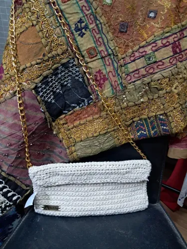 Bolsa em crochê 