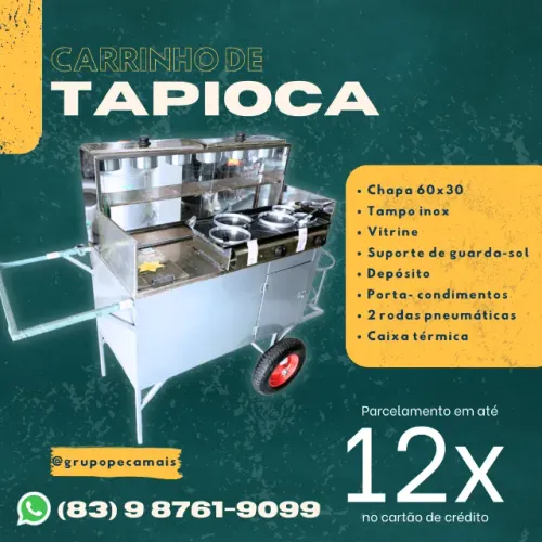 Carrinho de Tapioca